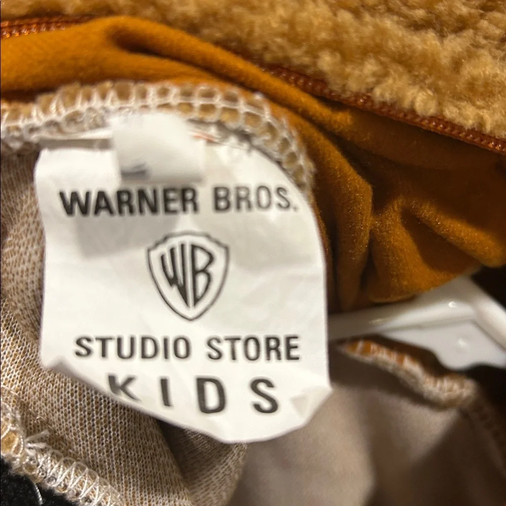 Warner Bros. Studio Scooby Doo Sherpa Puppy Dog zipUp Halloween Costume kids S